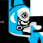 Stylized graphics of a Coast Salish totem pole and the Space Needle with the words: "Seattle Relief Fund, One-time Seattle Relief Fund grants now available"